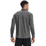 Under Armour Tech 2.0 1/2 Zip Golf Sweater - heren golfshirt (grijs)
