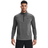 Under Armour Tech 2.0 1/2 Zip Golf Sweater - heren golfshirt (grijs)