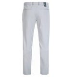 Alberto Ian 3x Dry Cooler slim fit heren golfbroek (lichtgrijs)