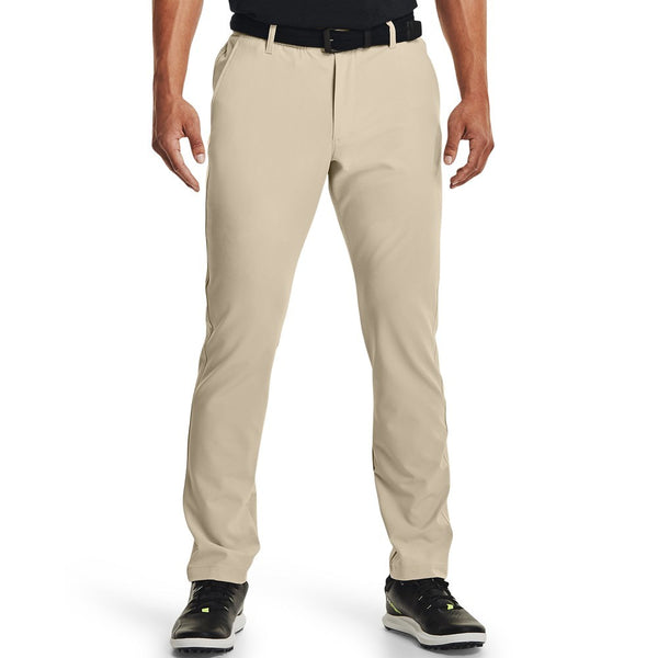 Under Armour Drive tapered fit heren golfbroek | kleur: Beige