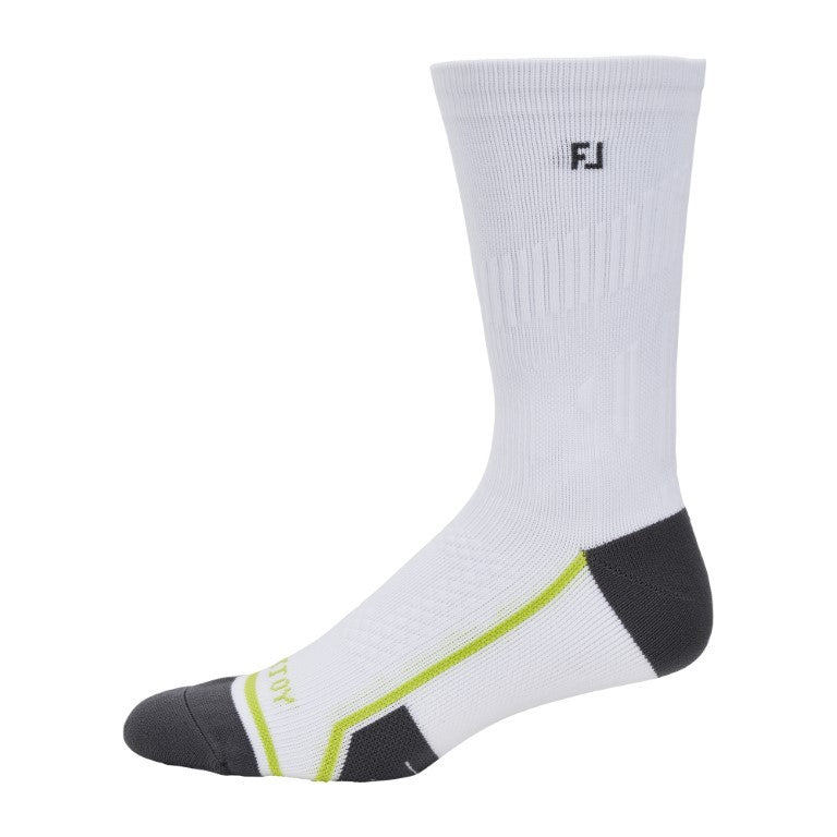 FootJoy TechDry Crew heren golfsokken | kleur: Wit