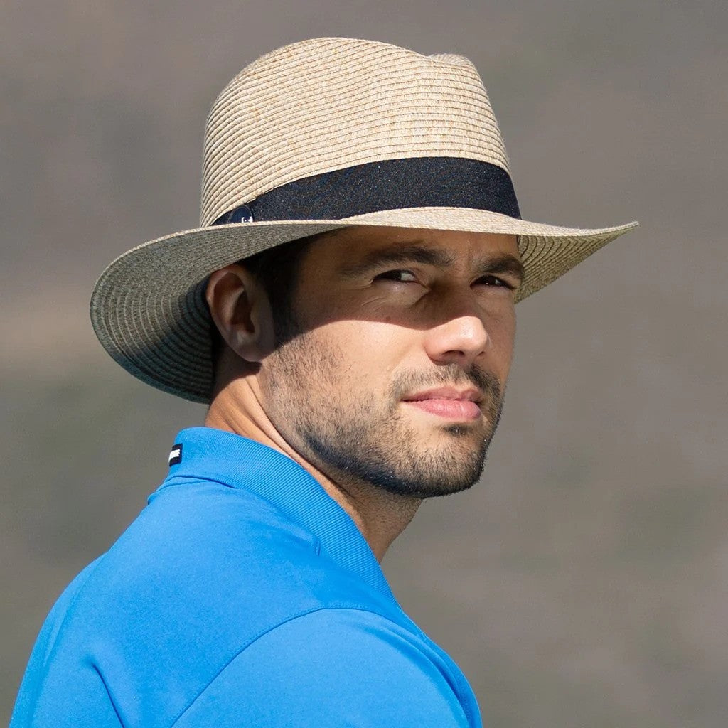 House of Ord Phoenix Pana-Mate golf sun hat (natural)