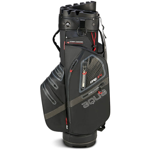 Big Max Aqua Silencio 4 waterdichte golftas - cartbag | kleur: Zwart