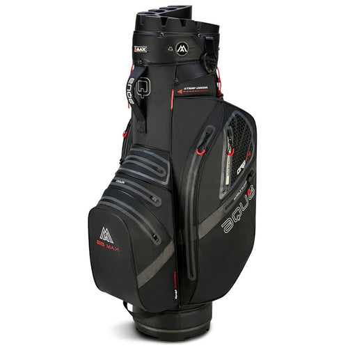 Big Max Aqua Silencio 4 waterdichte golftas - cartbag | kleur: Zwart