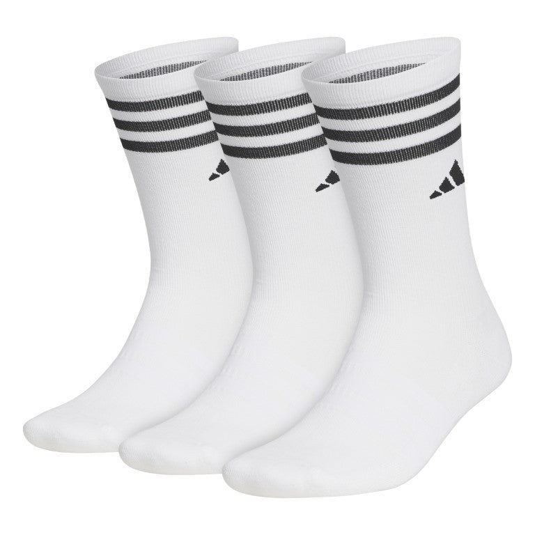 adidas 3-Stripes golfsokken 3 paar | kleur: Wit