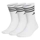 adidas 3-Stripes golfsokken 3 paar | kleur: Wit