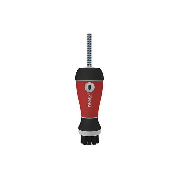 Pitchfix Aqua Brush - golf club cleaning brush - red