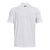 Under Armour Performance 3.0 heren golf poloshirt (wit)