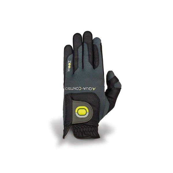 Zoom Aqua Control men's golf glove left (black-gray)