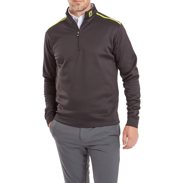 Footjoy Jersey Solid Chill Out - heren golf pullover (zwart)