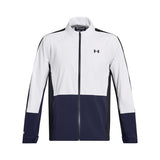 Under Armour Stormproof Jacket 3.0 - golf regenjas (wit-marineblauw)