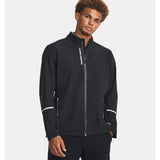 Under Armour Stormproof Cloudstrike Stretch - golf regenjas (zwart)