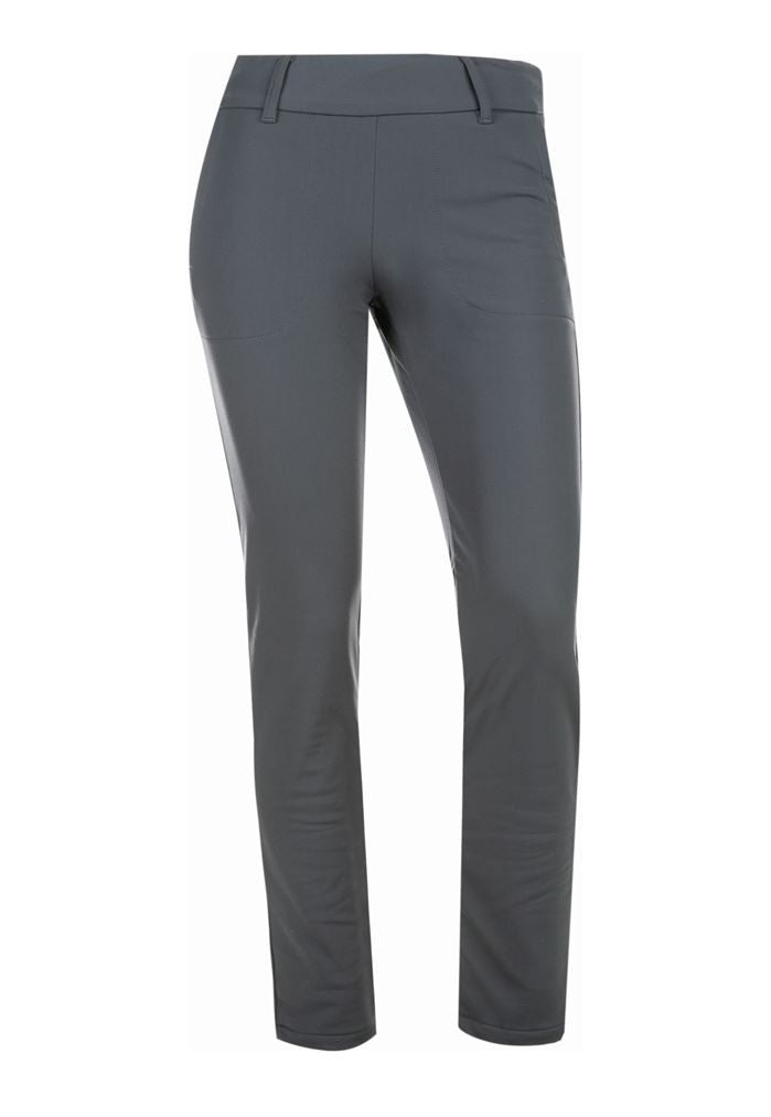 Alberto Lucy WR Super Jersey dames winter golfbroek - Tregging | kleur: Donkergrijs
