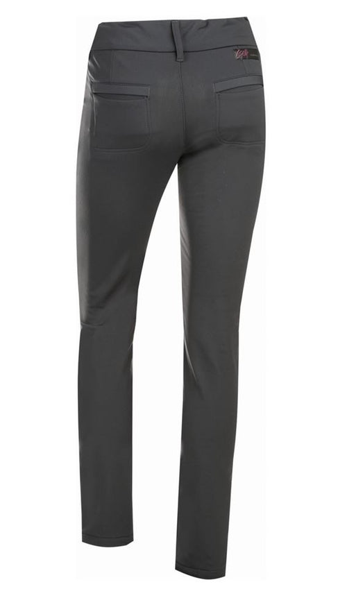 Alberto Lucy WR Super Jersey dames winter golfbroek - Tregging | kleur: Donkergrijs