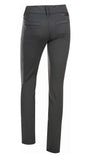 Alberto Lucy WR Super Jersey dames winter golfbroek - Tregging (donkergrijs)