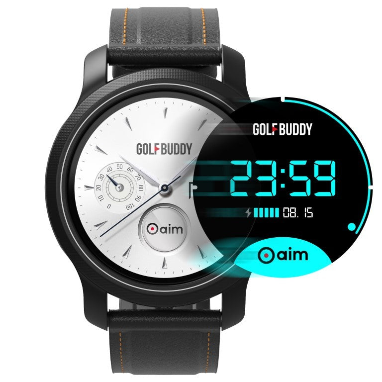 Golfbuddy aim W12 golfhorloge - GPS horloge