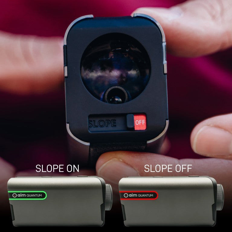 GOLFBUDDY Quantum A+ Premium Pocket Rangefinder - rangefinder