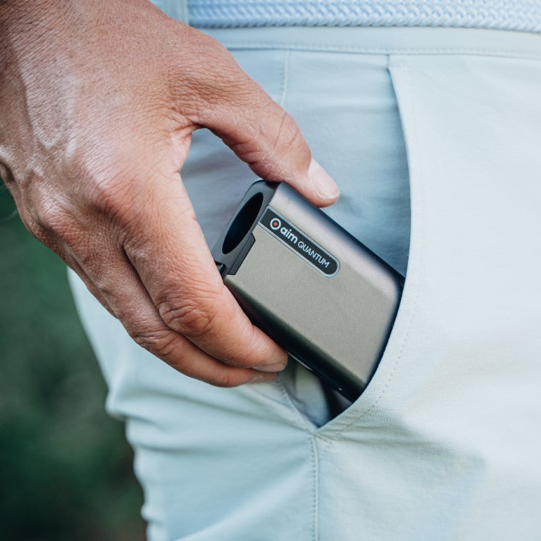 GOLFBUDDY Quantum A+ Premium Pocket Rangefinder - rangefinder