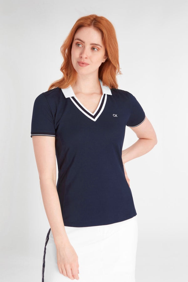 Calvin Klein Delaware dames golf poloshirt (marineblauw)