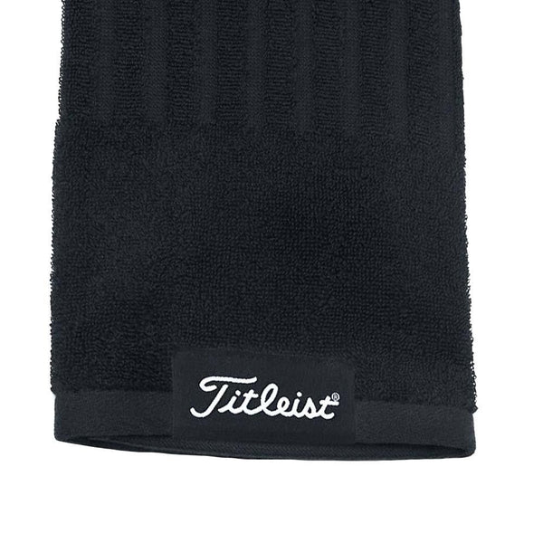 Titleist Players TRI-FOLD golf handdoek | kleur: Zwart