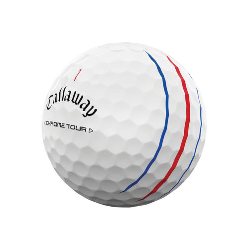 Callaway Chrome Tour Triple Track golfballen 12 stuks (wit)