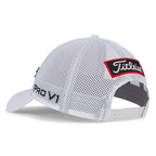 Titleist Tour Performance Mesh Cap - golfpet | kleur: Wit-zwart