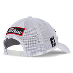 Titleist Tour Performance Mesh Cap - golfpet | kleur: Wit-zwart
