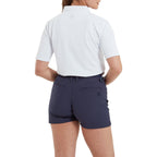 FootJoy Half Sleeve Solid Pique - dames golf poloshirt | kleur: Wit