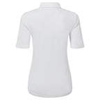 FootJoy Half Sleeve Solid Pique - dames golf poloshirt | kleur: Wit