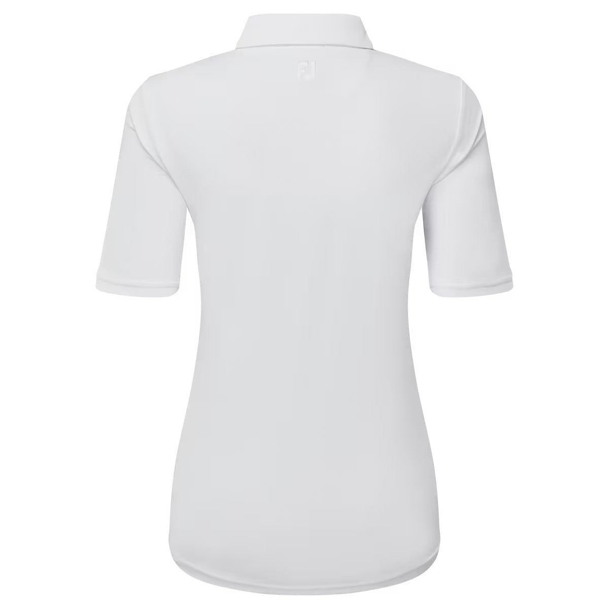 FootJoy Half Sleeve Solid Pique - dames golf poloshirt | kleur: Wit