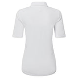 FootJoy Half Sleeve Solid Pique - dames golf poloshirt | kleur: Wit