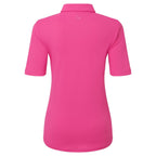 FootJoy Half Sleeve Solid Pique - dames golf poloshirt | kleur: Roze