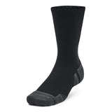 Under Armour Performance Tech Crew Golf Socks 3 Pairs (Black)