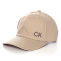 Calvin Klein Cotton Twill baseball cap - sand golf cap
