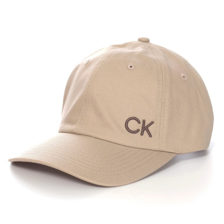 Calvin Klein Cotton Twill baseball cap - sand golf cap
