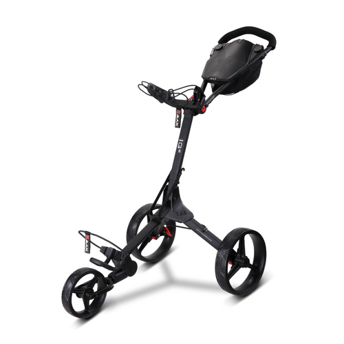 Big Max IQ2 compacte golftrolley - golfkar | kleur: Zwart