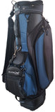 Silverline Toronto golftas - cartbag (zwart-marineblauw)