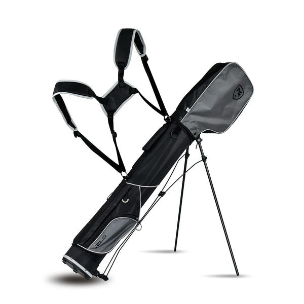 SL500 Velo golf standbag - pencilbag - golftas | kleur: Zwart-grijs