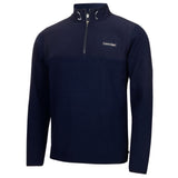 Calvin Klein Hybrid Polar Fleece - heren golf pullover | kleur: Marineblauw
