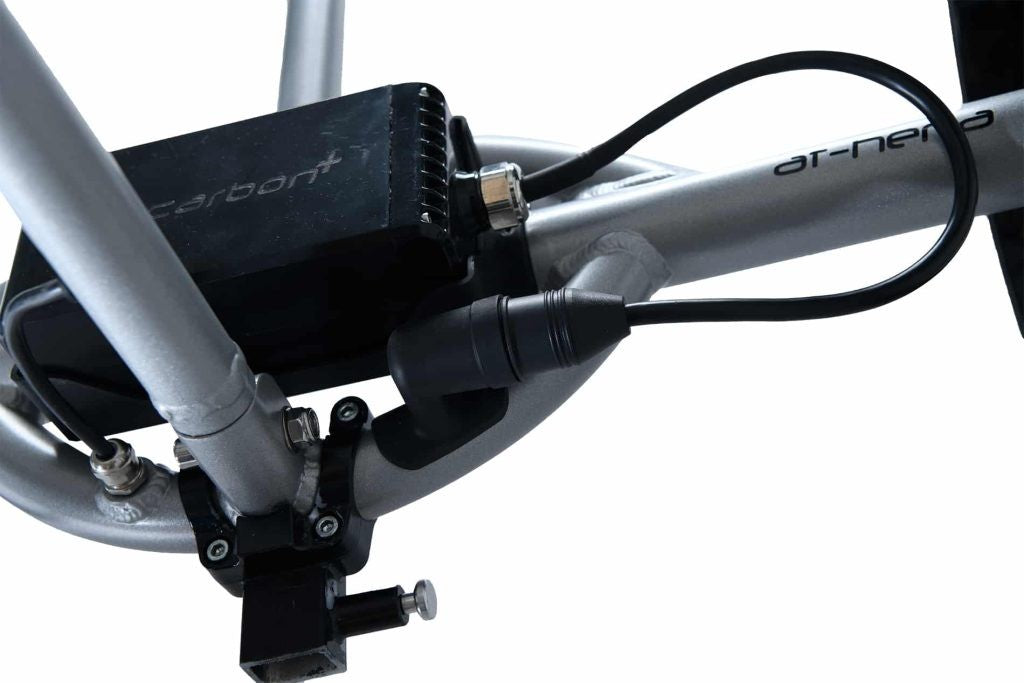 At-hena Go Flat Remote Elektrische Golftrolley 45 Holes | kleur: Zilver