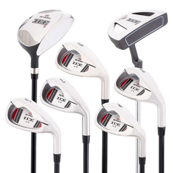 Skymax IX-5 halve heren golfset met stalen shaft
