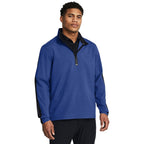 Under Armour Storm Windstrike HZ-Tech - men's golf pullover (blue)