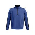 Under Armour Storm Windstrike HZ-Tech - men's golf pullover (blue)