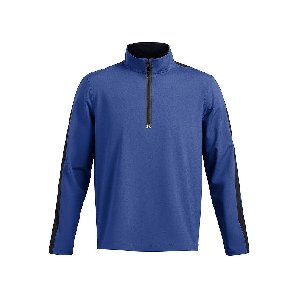Under Armour Storm Windstrike HZ-Tech - men's golf pullover (blue)