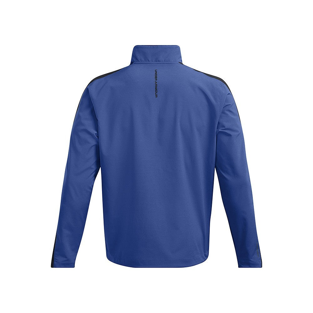 Under Armour Storm Windstrike HZ-Tech - men's golf pullover (blue)