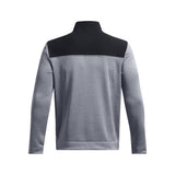 Under Armour Storm SweaterFleece - heren golf pullover (grijs-zwart)