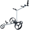 At-hena Go Flat Remote Elektrische Golftrolley 45 Holes | kleur: Zilver