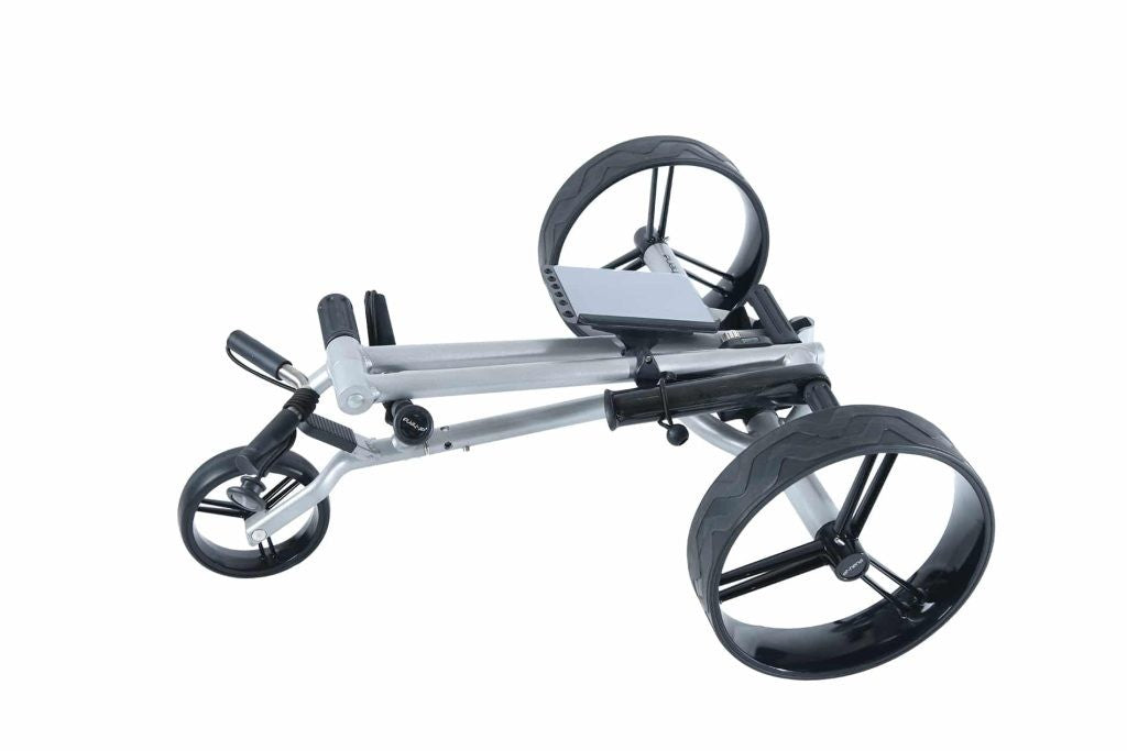 At-hena Go Flat Remote Elektrische Golftrolley 45 Holes | kleur: Zwart