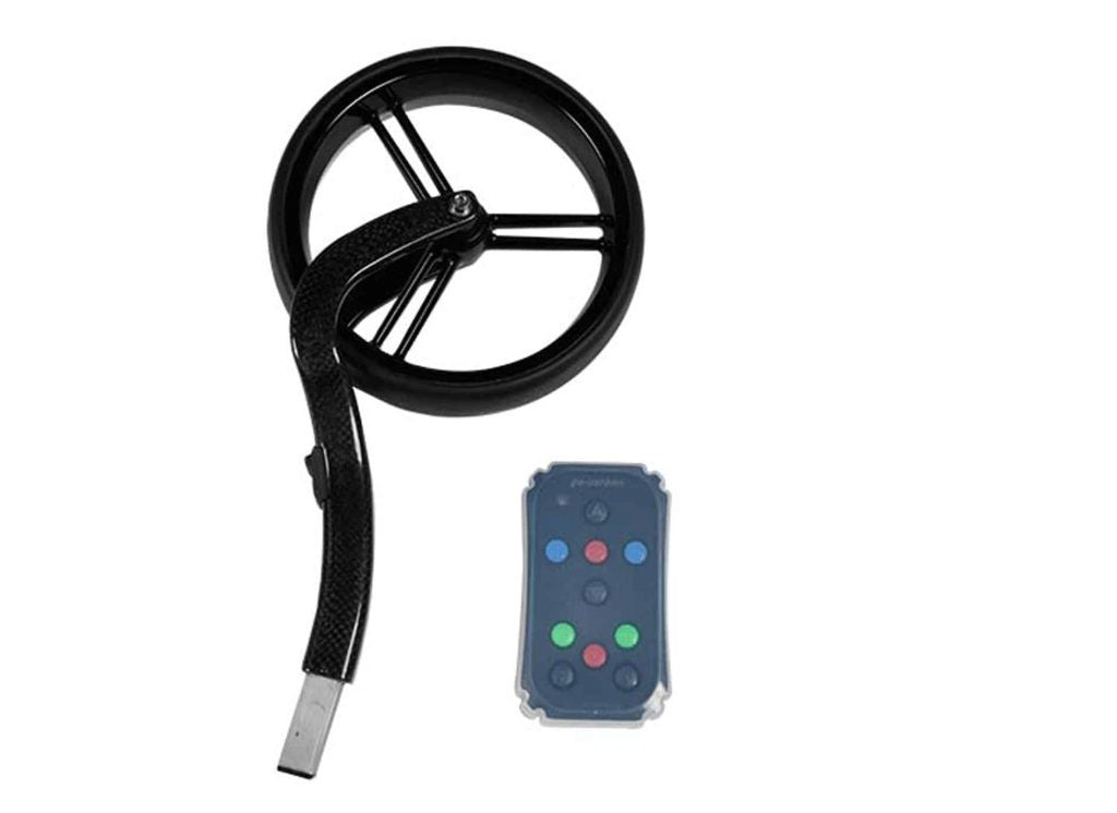 At-hena Go Flat Remote Elektrische Golftrolley 45 Holes | kleur: Zwart