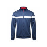 Backtee Shield Full Zip Sweater - Men's Golf Vest (Navy Blue)